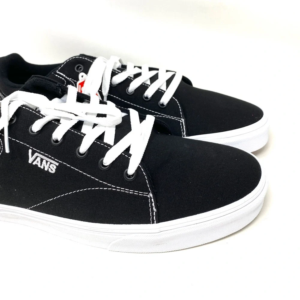 💖MEGA SALE💖VANS Seldan Canvas Black Casual  Women’s   Low Top VN0A4TZE187 - Picture 7 of 10